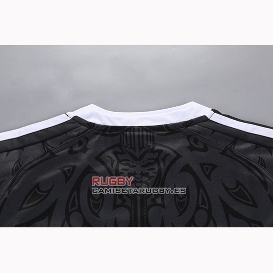 Camiseta Nueva Zelandia All Blacks Maori Rugby 100th Conmemorati